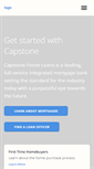 Mobile Screenshot of capstonehomeloans.com